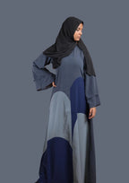 Shades of Blue Abaya