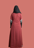 Rust Color Sportswear Abaya