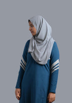 Teal Blue Sportswear Abaya