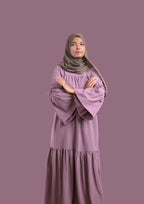 Light Purple Color Abaya
