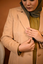 Bisque Beige Overcoat