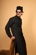 Tamtadu Black Kameez Shalwar
