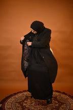 Charcoal Black Overcoat