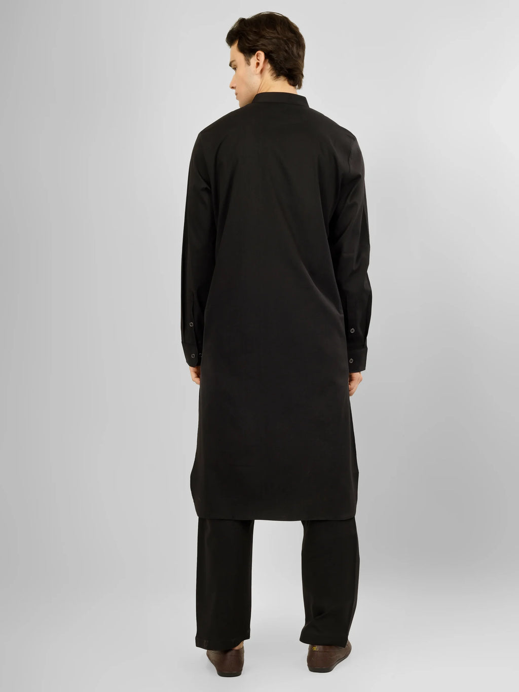 Elara Black Lycra Cotton Kameez Shalwar