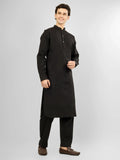 Elara Black Lycra Cotton Kameez Shalwar