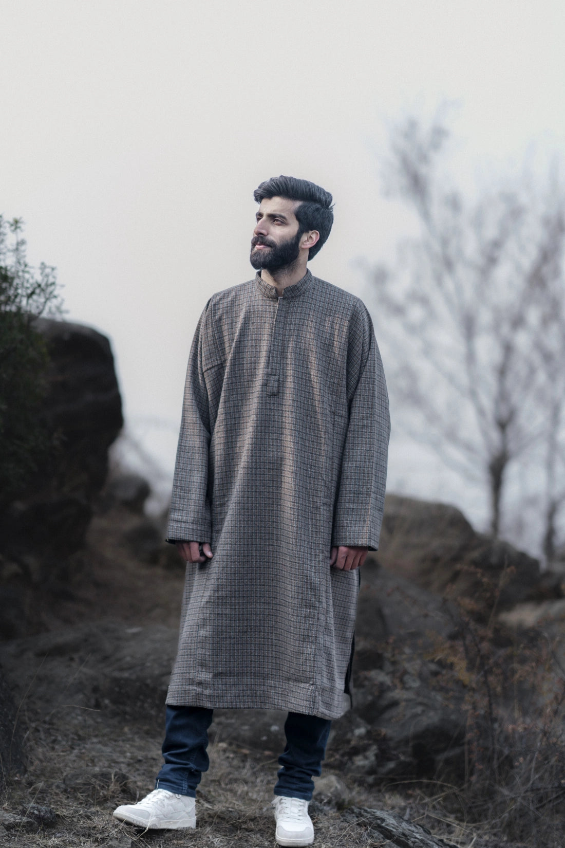 خط أزرق، تحقق من اللون الرمادي فيران