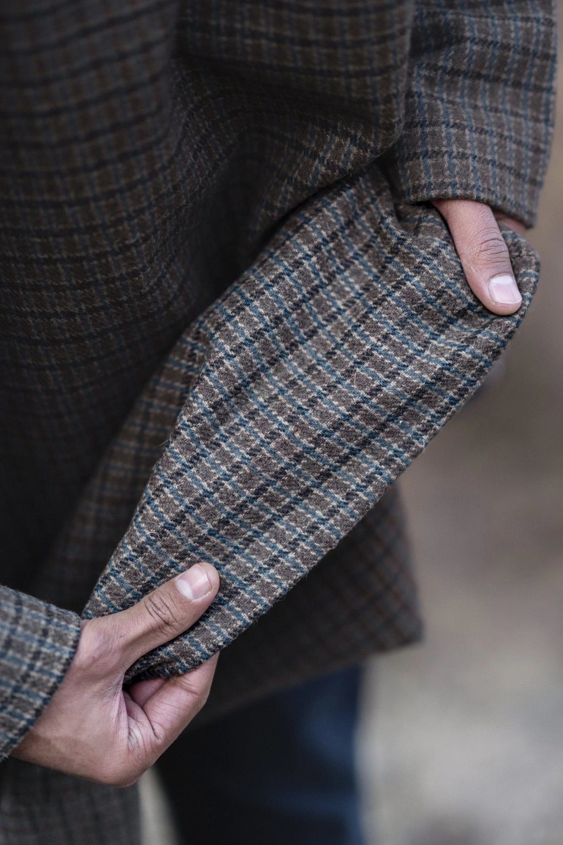 خط أزرق، تحقق من اللون الرمادي فيران