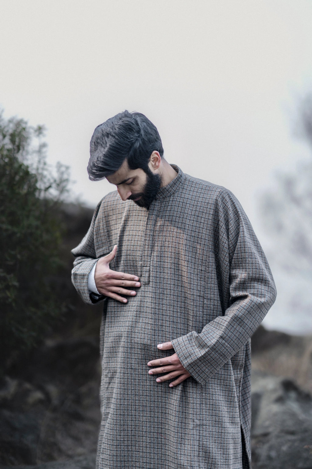 خط أزرق، تحقق من اللون الرمادي فيران