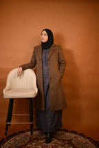 Sepia Brown Overcoat