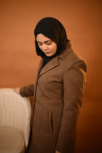 Sepia Brown Overcoat