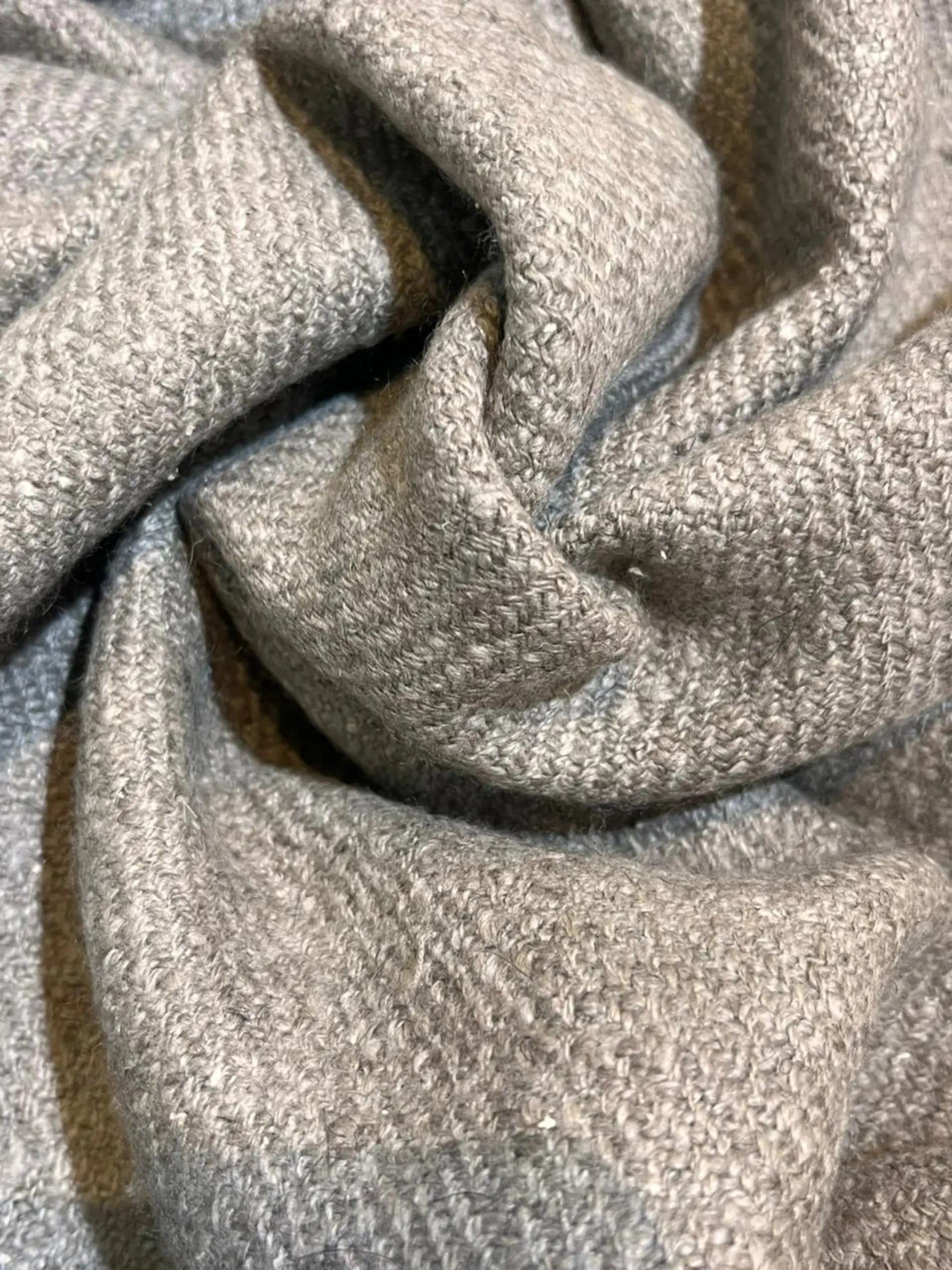 Natural White Handwoven Cashmere – 450 GSM
