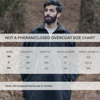 Anchor Gray Fleece Closed Overcoat | Not A Pheran