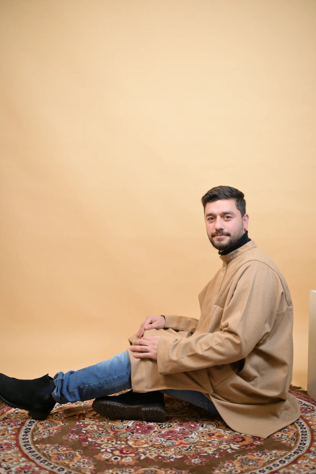 فيران كشميري منقط بالكريم