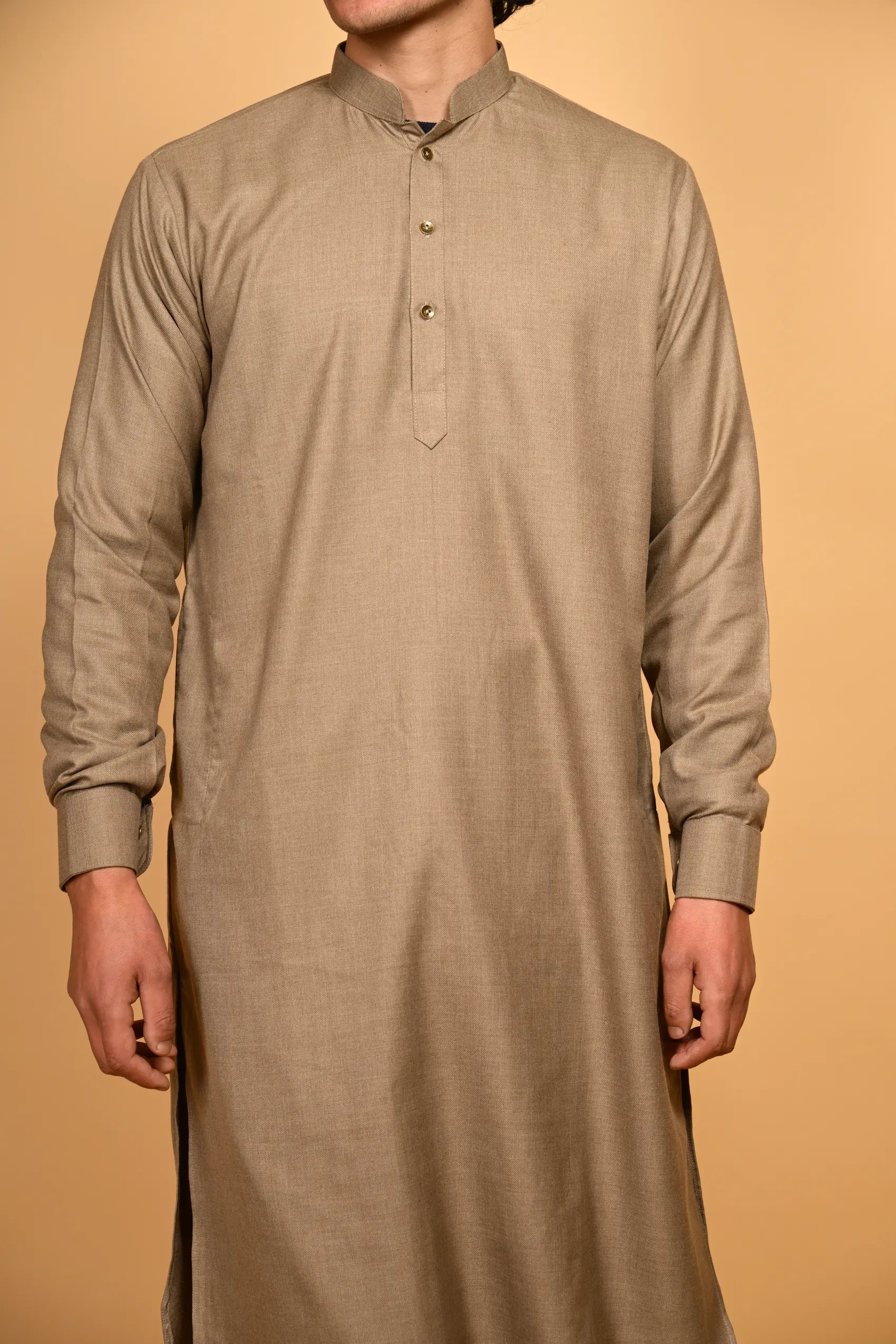 Suf Jakan Fawn Kameez Shalwar