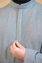 Grey Lined Kashmiri Pheran