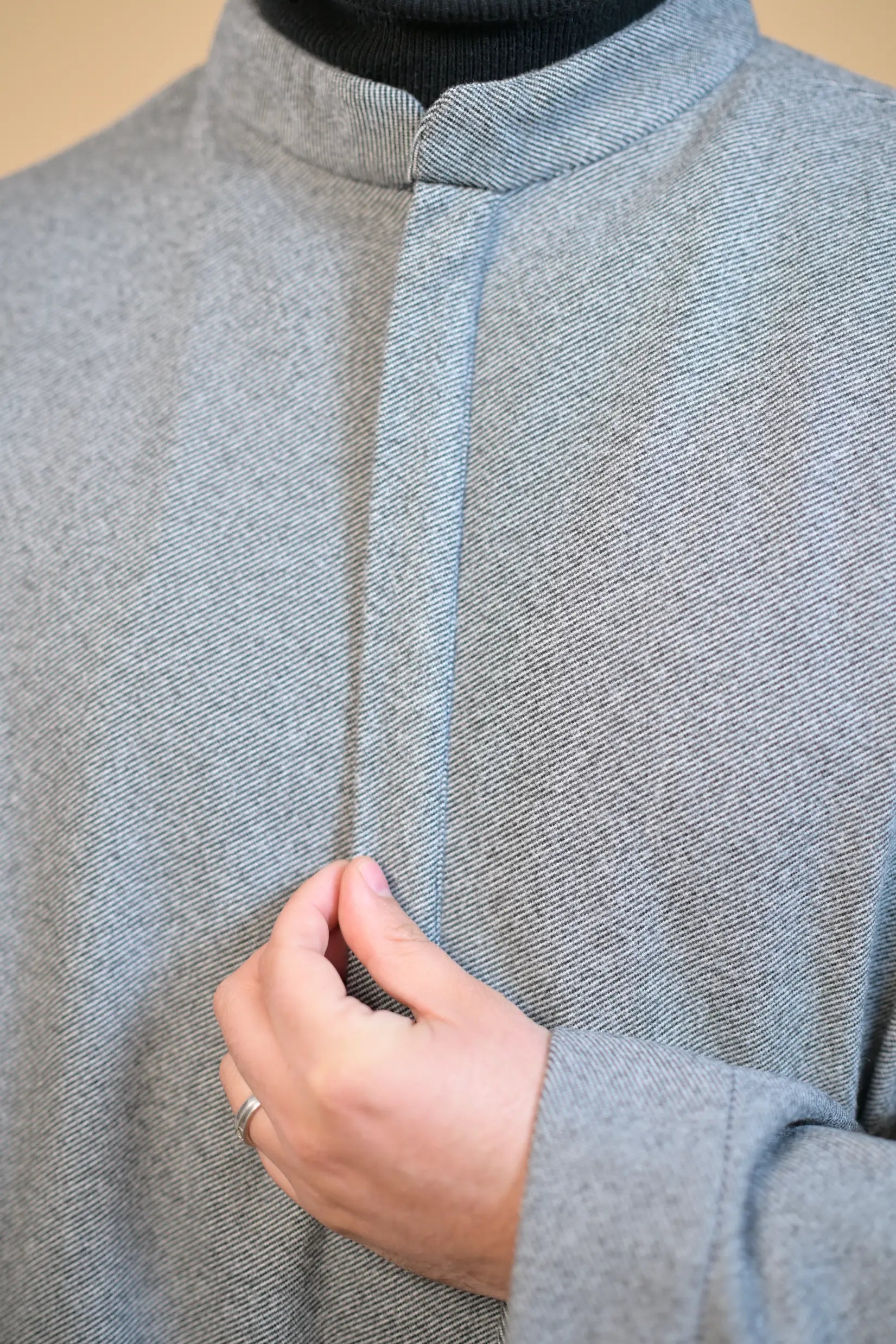 Grey Lined Kashmiri Pheran