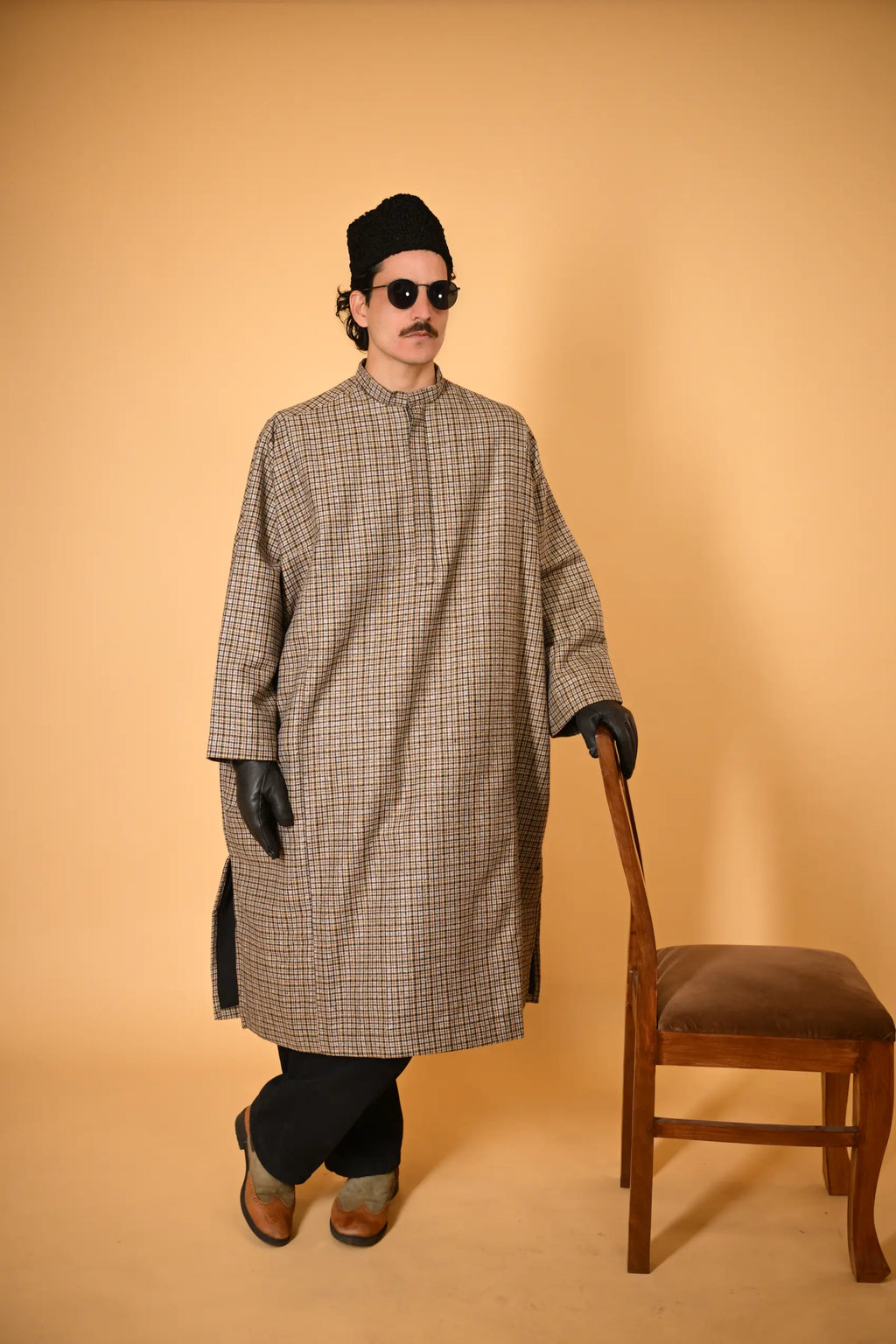 baraqah kashmiri traditional men pheran 