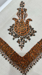 Cashmere Pashmina Hand Embroidered Rumal