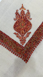 Cashmere Pashmina Hand Embroidered Rumal