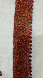 Cashmere Pashmina Hand Embroidered Rumal