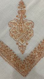 Cashmere Pashmina Hand Embroidered Rumal