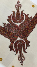 Cashmere Pashmina Hand Embroidered Rumal