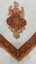 Cashmere Pashmina Hand Embroidered Rumal