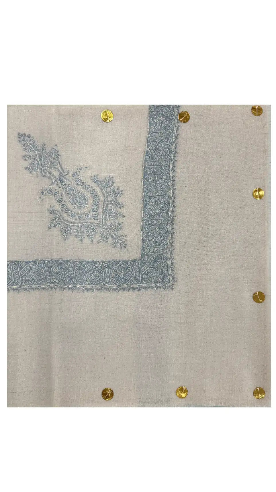 Cashmere Pashmina Hand Embroidered Rumal