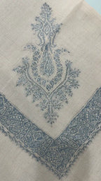 Cashmere Pashmina Hand Embroidered Rumal