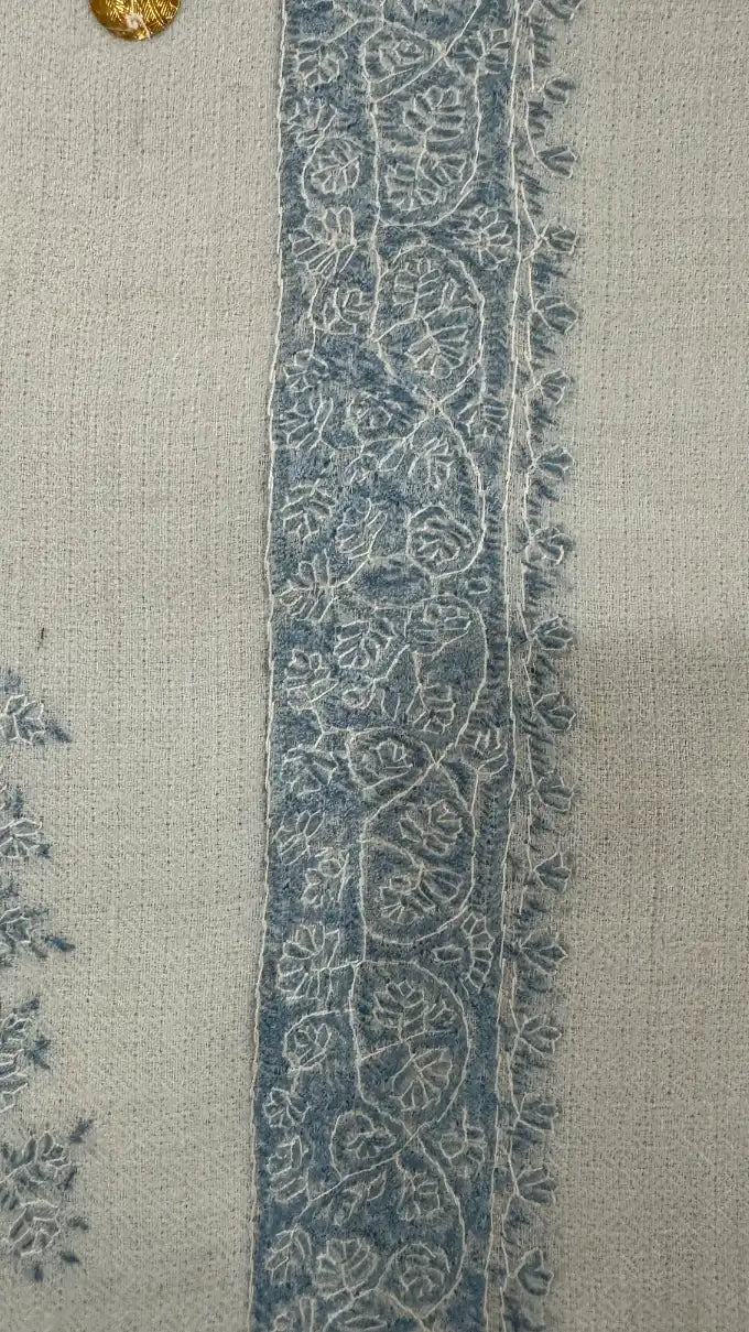 Cashmere Pashmina Hand Embroidered Rumal