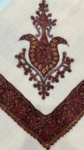 Cashmere Pashmina Hand Embroidered Rumal
