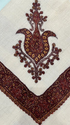 Cashmere Pashmina Hand Embroidered Rumal