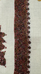 Cashmere Pashmina Hand Embroidered Rumal