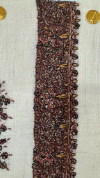 baraqah hand embroided pure pashmina shawl for women 