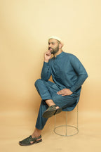 Aquamarine Kameez Shalwar