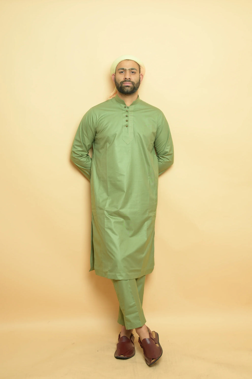 Pear Green Kurta Pajama