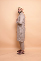 Damson Brown Kurta Pajama