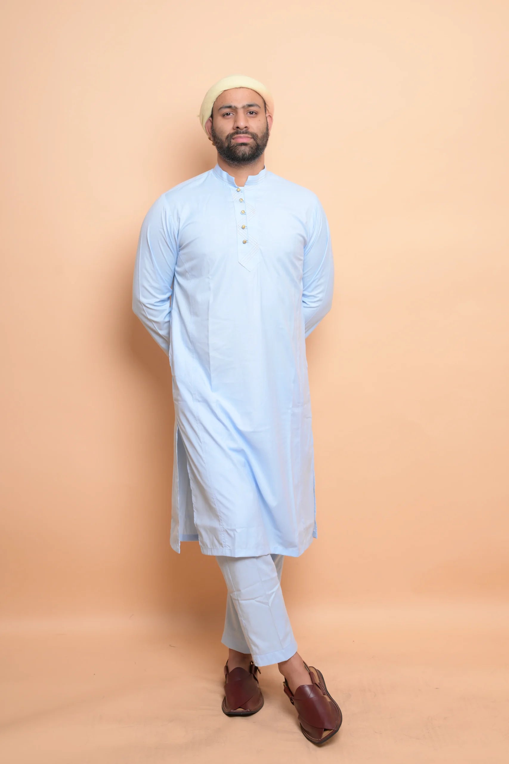 Sky Blue Kurta Pajama