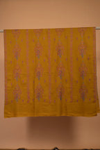baraqah pure pashmina yellow color for female 