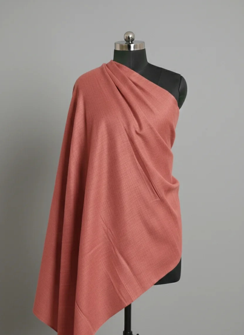 baraqah light carmine pink pashmina shawl for women 