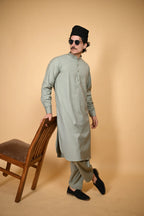 Tamtadu Light Green Kameez Shalwar