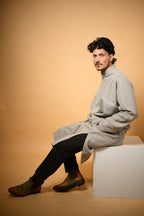 Light Olive Herringbone