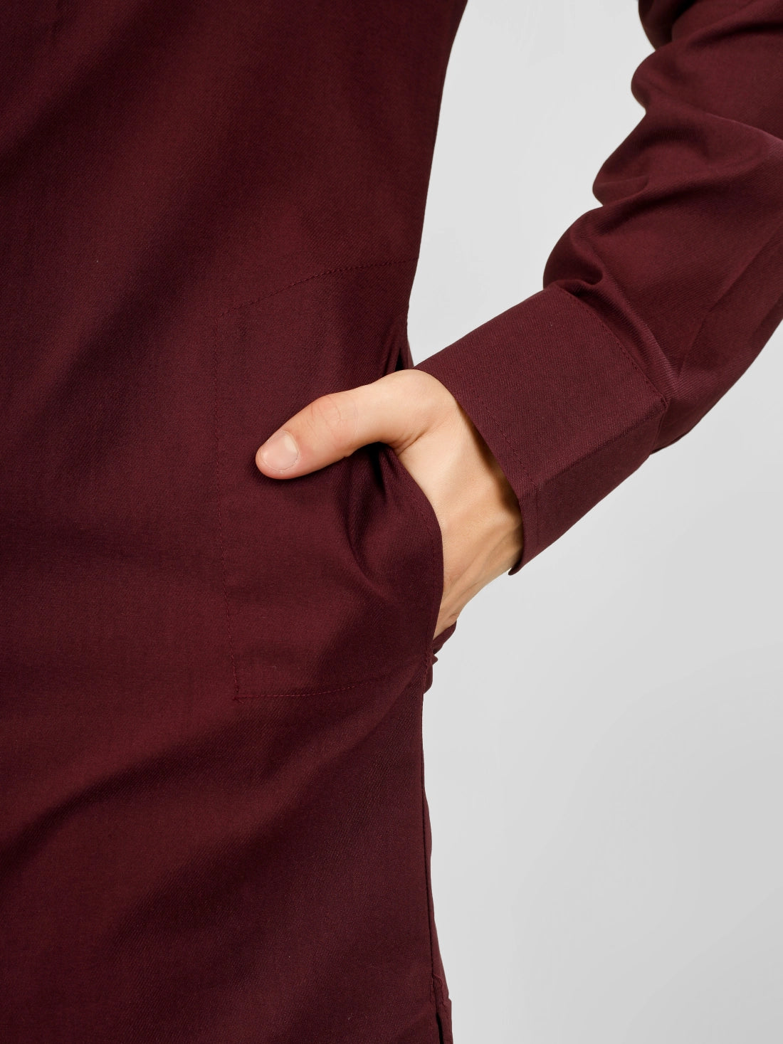 Elara Maroon Lycra Cotton Kameez Shalwar