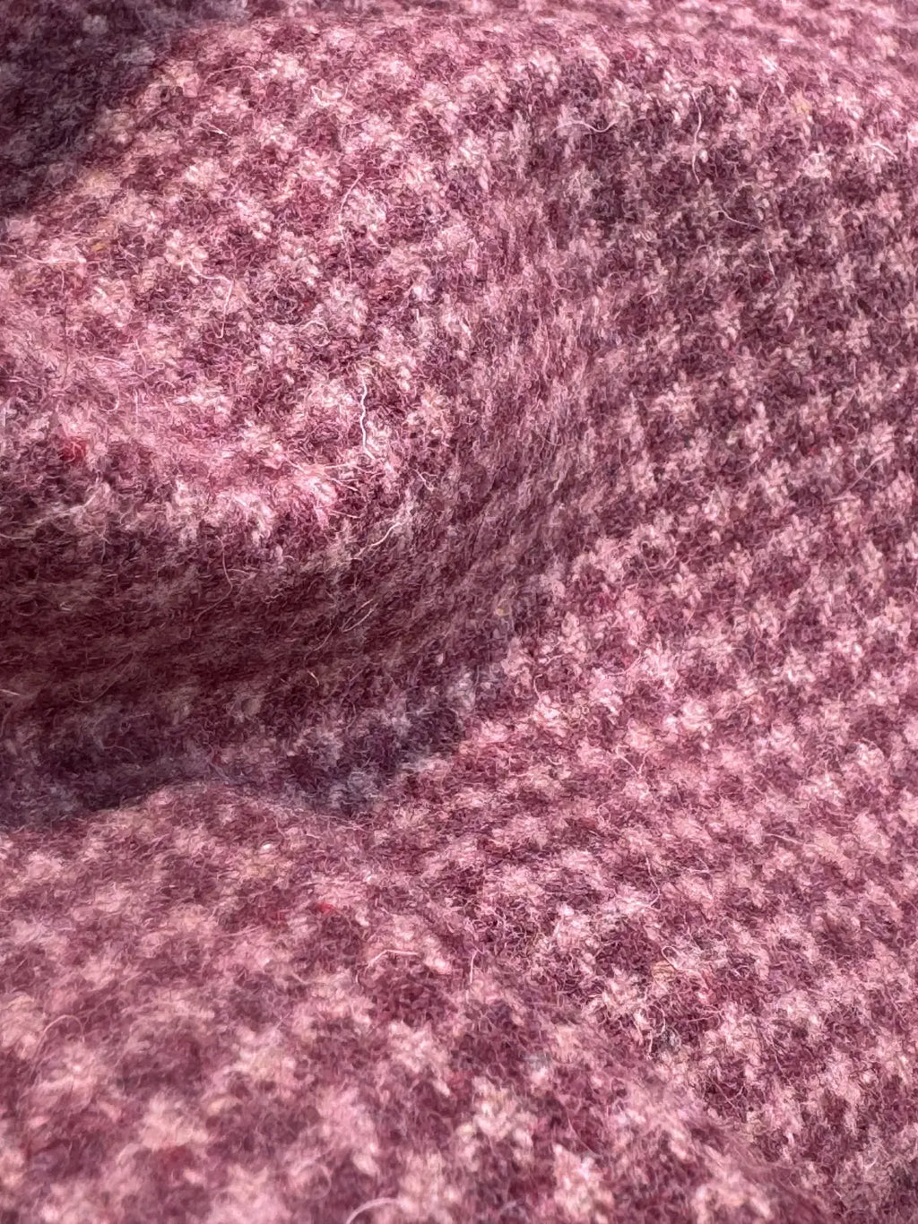 Rosé Hound Cashmere Merino Tweed