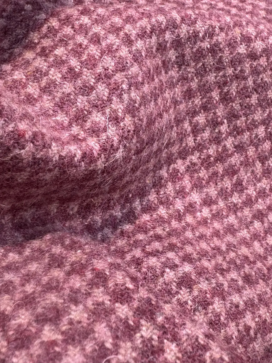 Rosé Hound Cashmere Merino Tweed