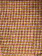 Sunset Plaid Cashmere Merino Tweed