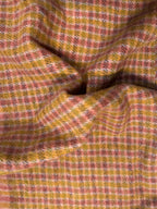 Sunset Plaid Cashmere Merino Tweed