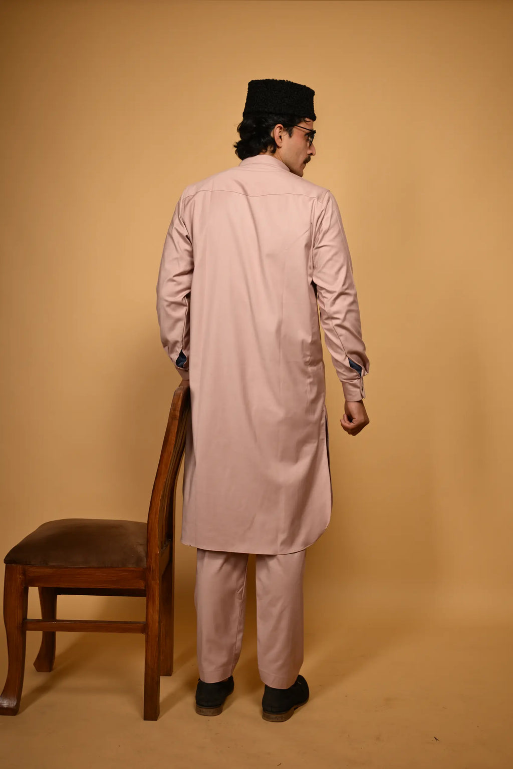 Tamtadu Muted Blush Kameez Shalwar