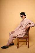 Tamtadu Muted Blush Kameez Shalwar