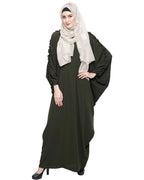 Dreamy Olive Green Kaftan